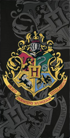 Harry Potter Hogwarts Duschtuch Strandtuch Badetuch  70 x 140 cm