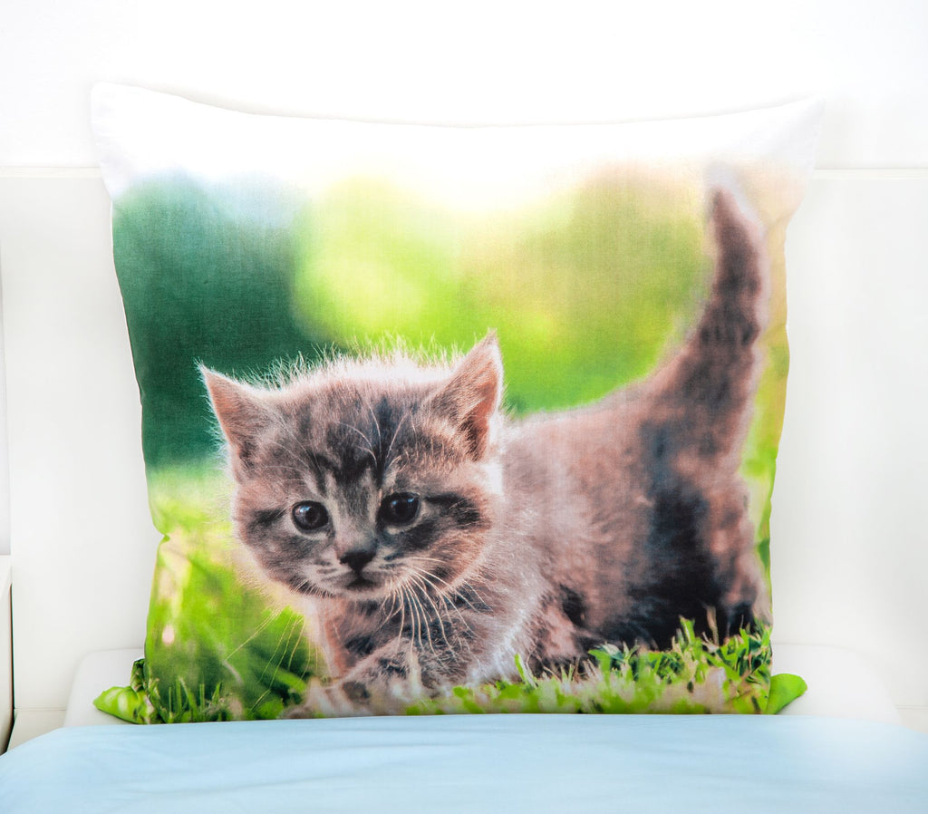 Herding Flannel Reversible Bedding Set Cats Bedding 2 pcs. 135 x 200cm 