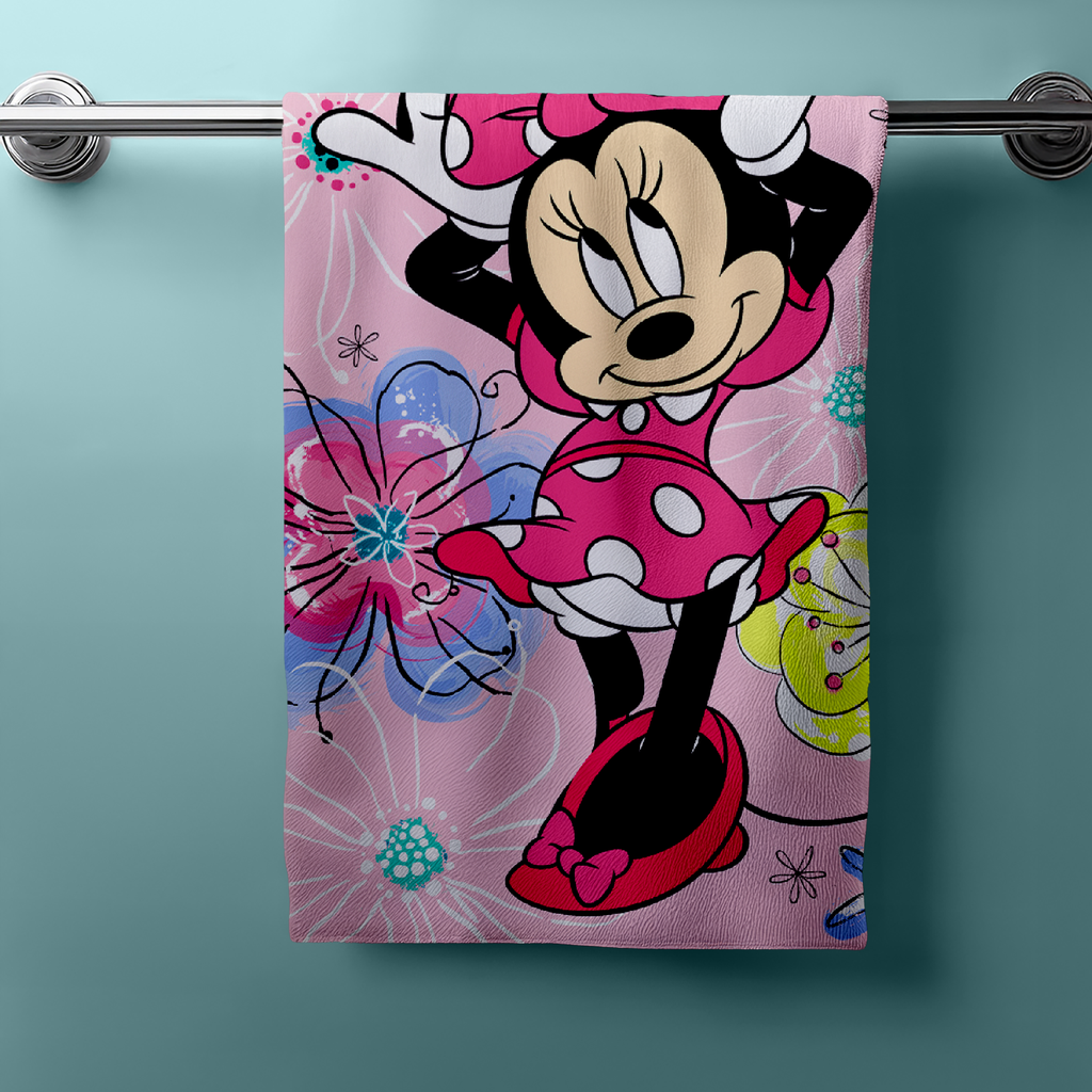 Disney Minnie Mouse Duschtuch Strandtuch Badetuch  70 x 140 cm