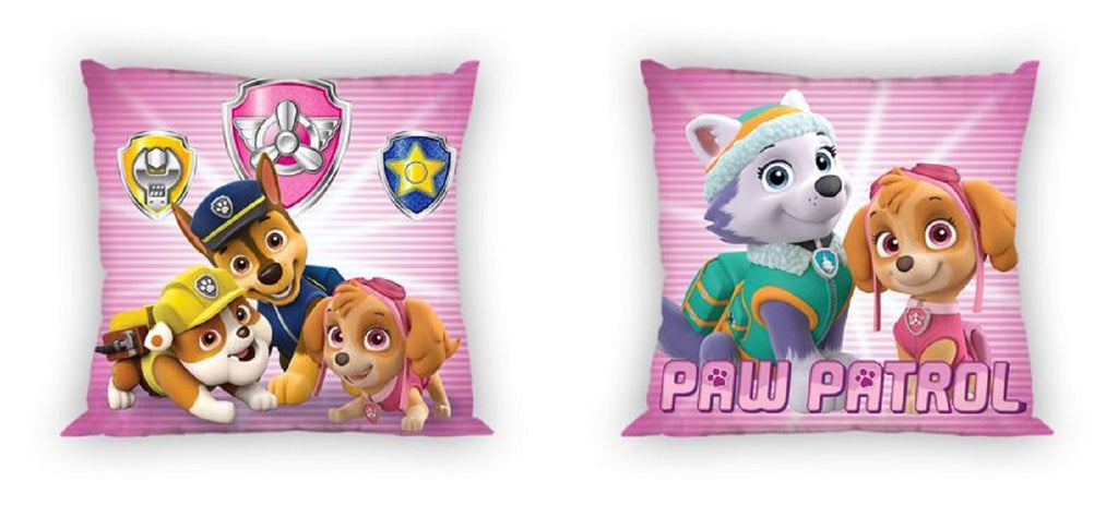 Paw Patrol Cushion, Cuddly Cushion, Decorative Cushion, 40 x 40 cm