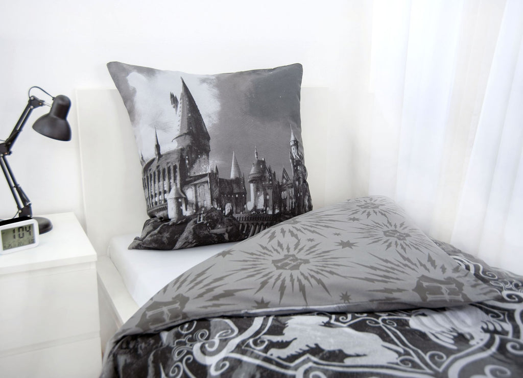 Harry Potter Wende Bettwäsche Hogwarts 2tlg 135 x 200 cm 80 x 80 cm