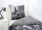 Harry Potter Wende Bettwäsche Hogwarts 2tlg 135 x 200 cm 80 x 80 cm