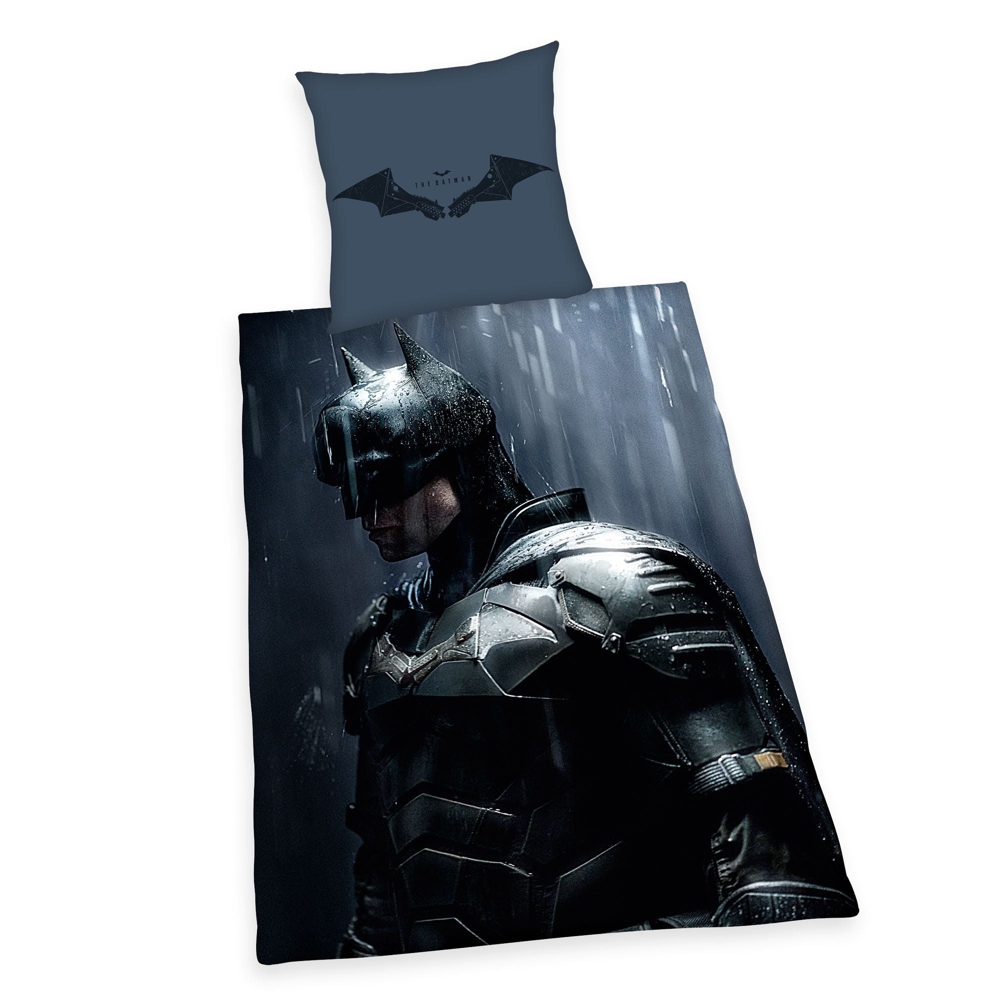 Batman Wende Bettwäsche, 80 x 80 cm + 135 x 200 cm