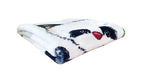 Baby Best Panda und Sterne Microfaser Flauschdecke  75  x 100 cm