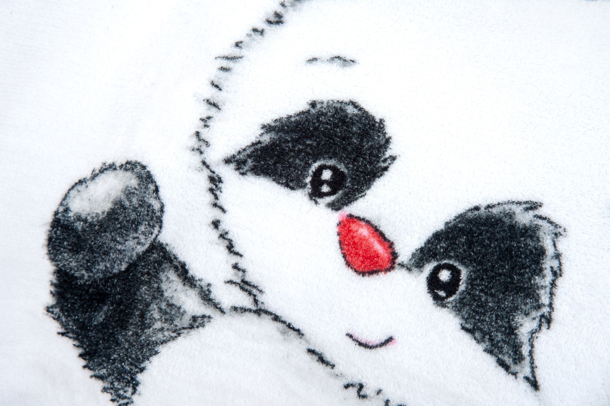 Baby Best Panda und Sterne Microfaser Flauschdecke  75  x 100 cm