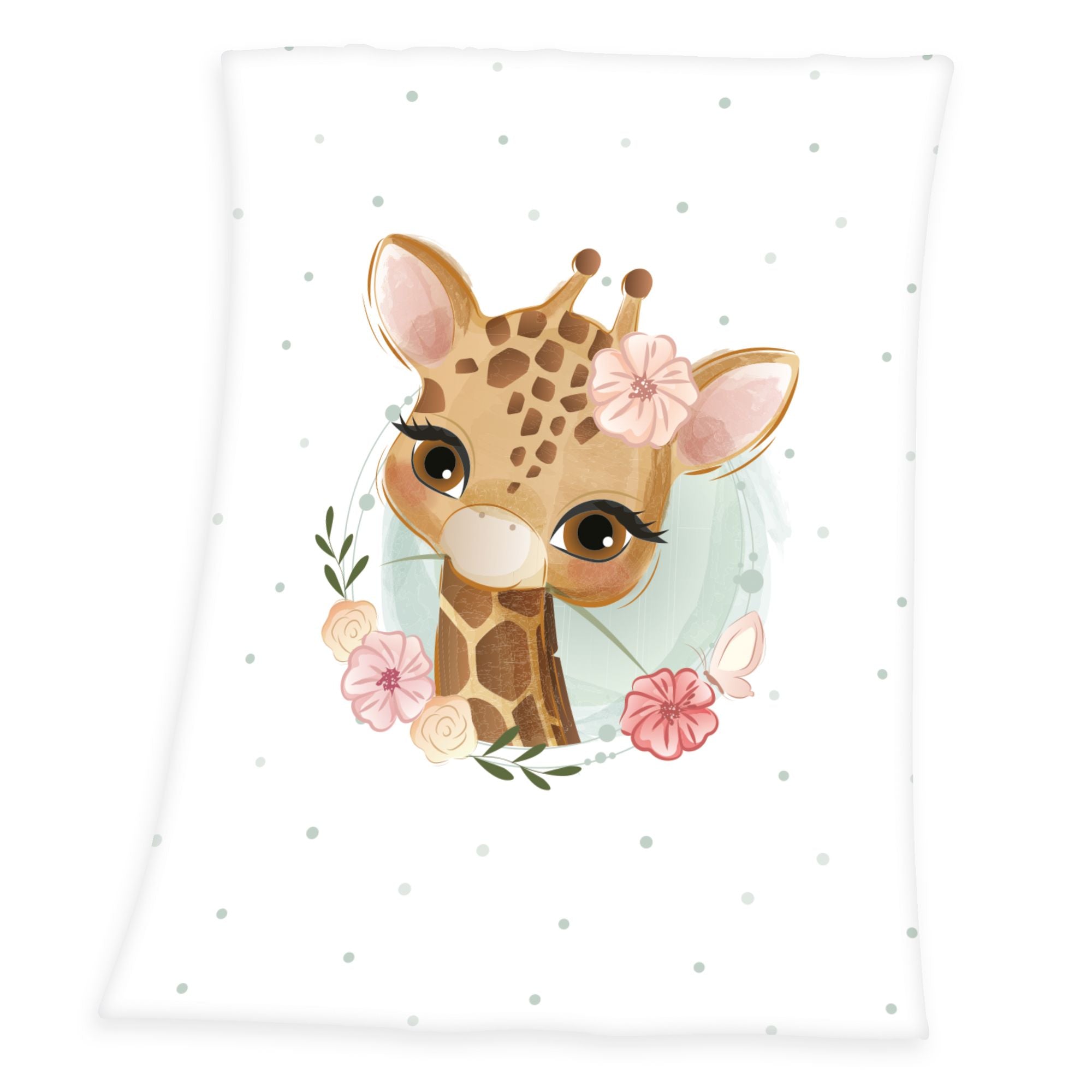 Baby Best Giraffe Microfiber Fleece Blanket 75 x 100 cm