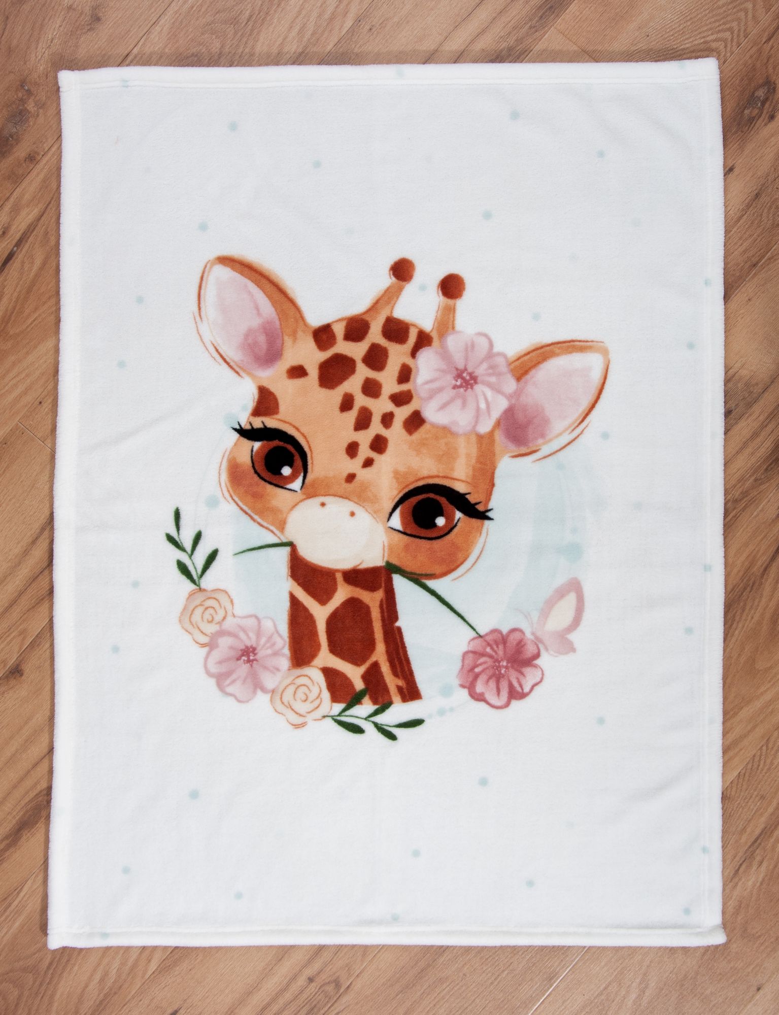 Baby Best Giraffe Microfiber Fleece Blanket 75 x 100 cm