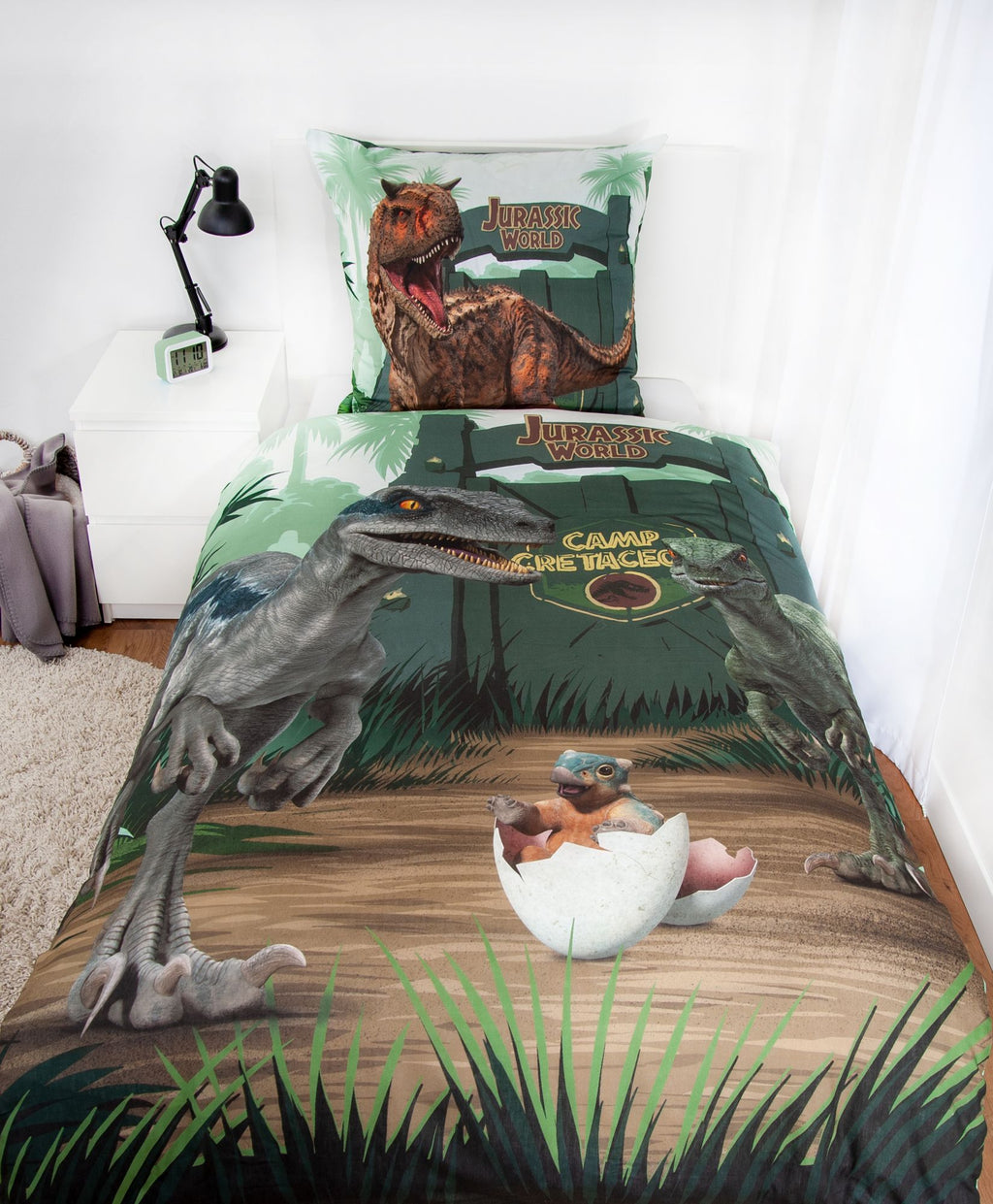 Herding Bettwäsche Jurassic World 135 x 200cm Baumwolle