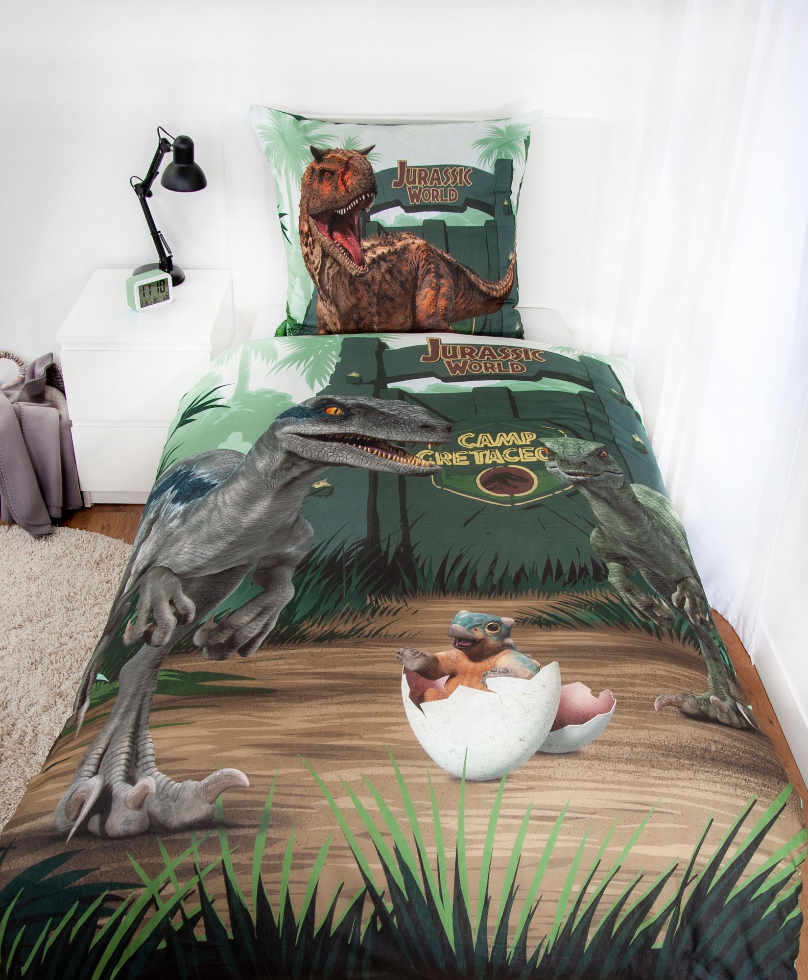 Herding Bettwäsche Jurassic World 135 x 200cm Baumwolle