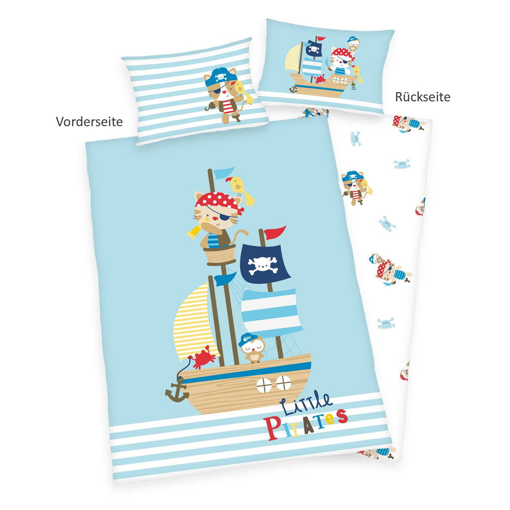 Herding Baby Bedding Lara Little Pirate 100 x 135 and 40 x 60 cm 