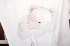 Sleeping Little Bear Soft-Peach fleece blanket 75 x 100 cm