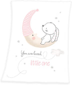 Little Bunny Soft-Peach Flauschdecke  75  x 100 cm