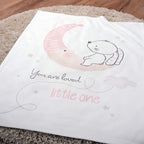 Little Bunny Soft-Peach Flauschdecke  75  x 100 cm