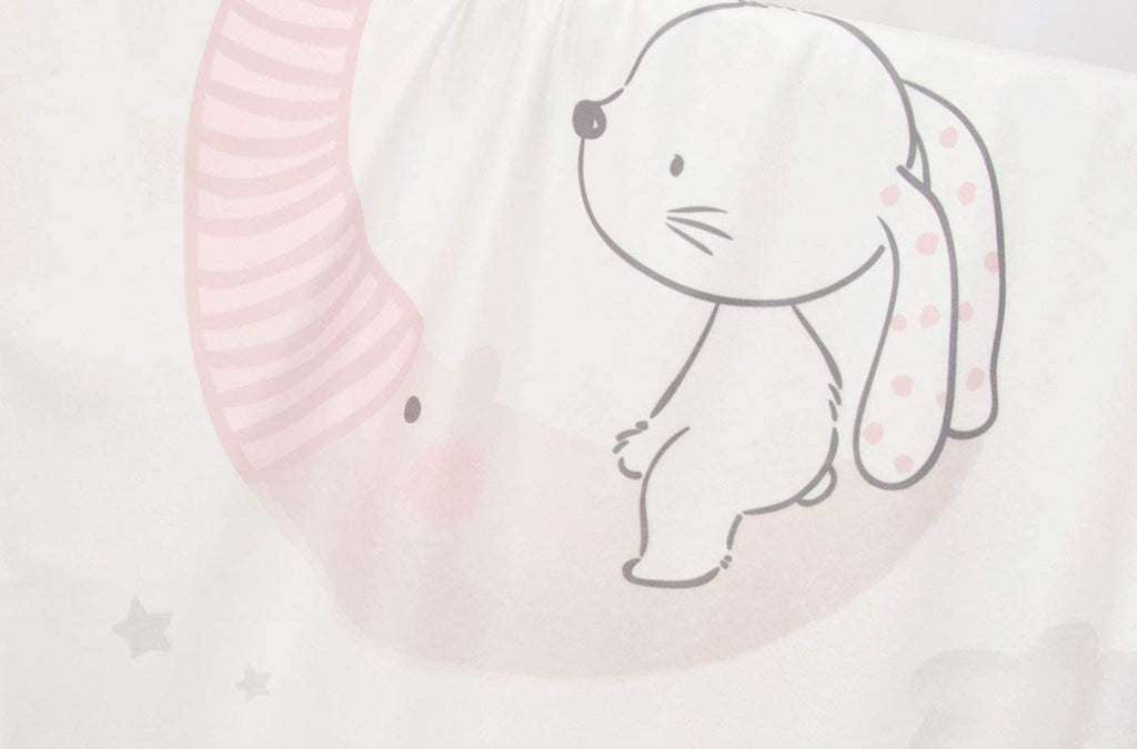 Little Bunny Soft-Peach Flauschdecke  75  x 100 cm