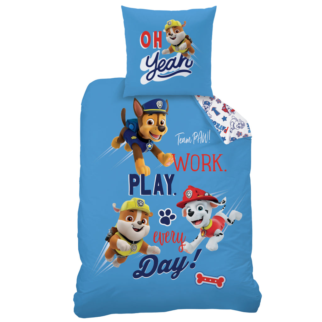 Paw Patrol Bettwäsche 135 x 200  80 x 80 cm 100% Baumwolle