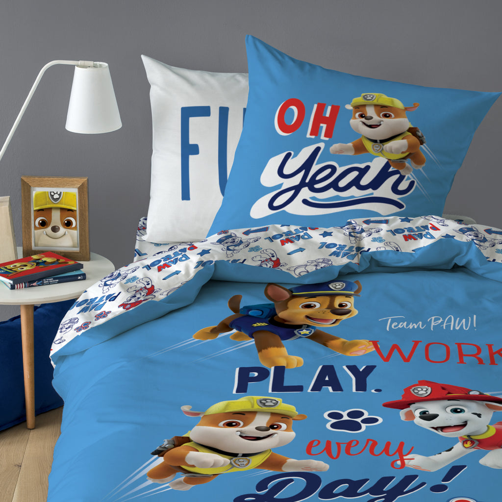 Paw Patrol Bettwäsche 135 x 200  80 x 80 cm 100% Baumwolle
