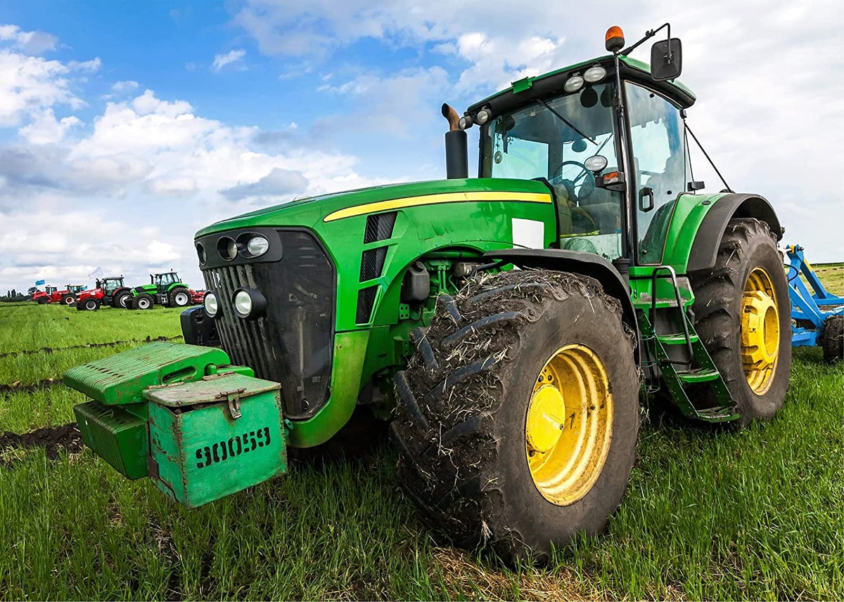 Couverture polaire tracteur en microfibre, 100 x 140 cm