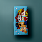 Paw Patrol Duschtuch Badetuch Strandtuch blau 70 x 140cm