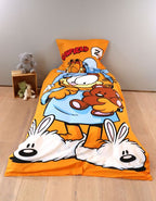 Garfield reversible bedding, 80 x 80 cm + 135 x 200 cm 
