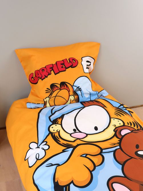 Parure de lit réversible Garfield, 80 x 80 cm + 135 x 200 cm