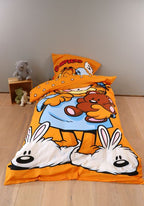 Garfield reversible bedding, 80 x 80 cm + 135 x 200 cm 