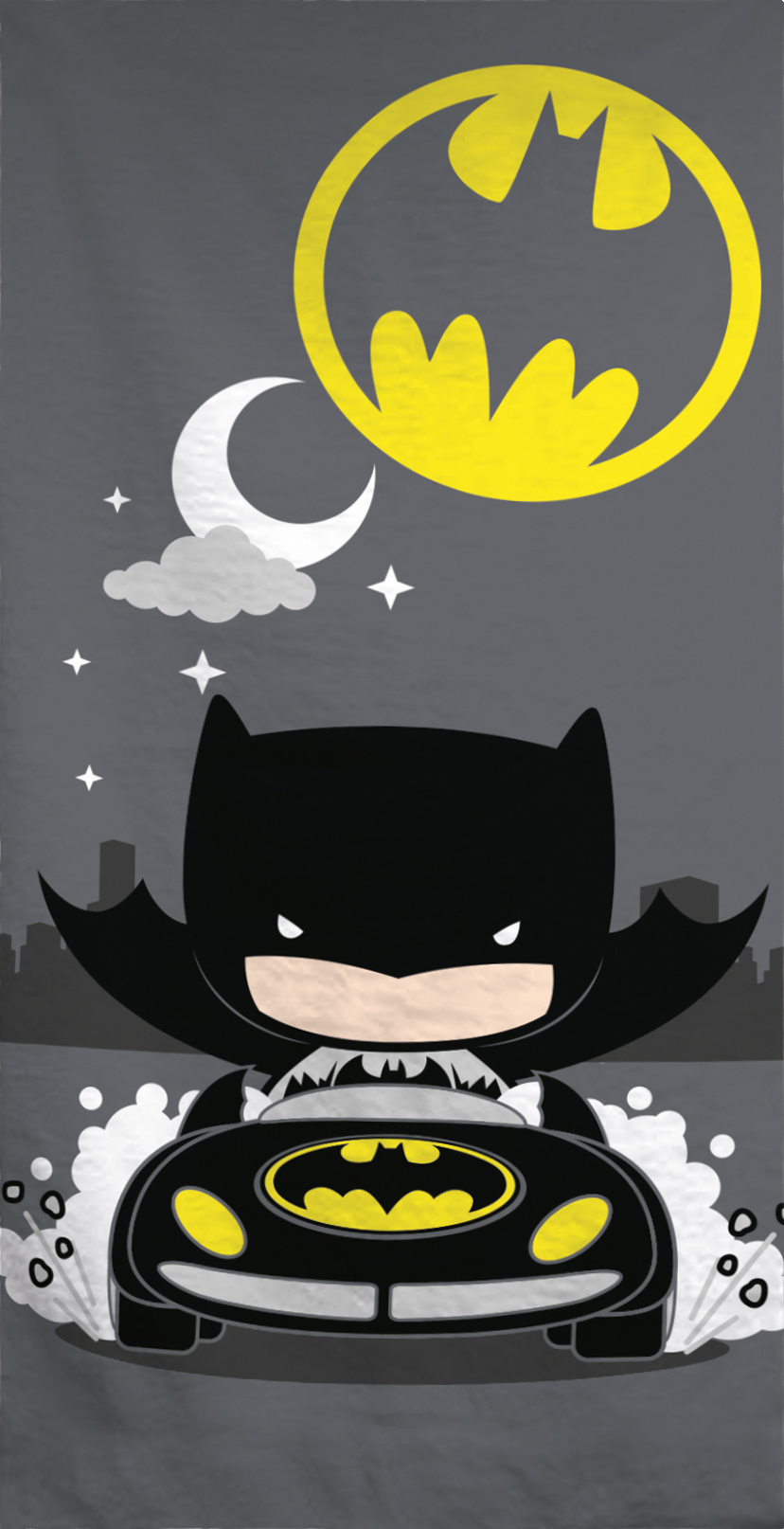 Batman Duschtuch Strandtuch Badetuch  70 x 140 cm