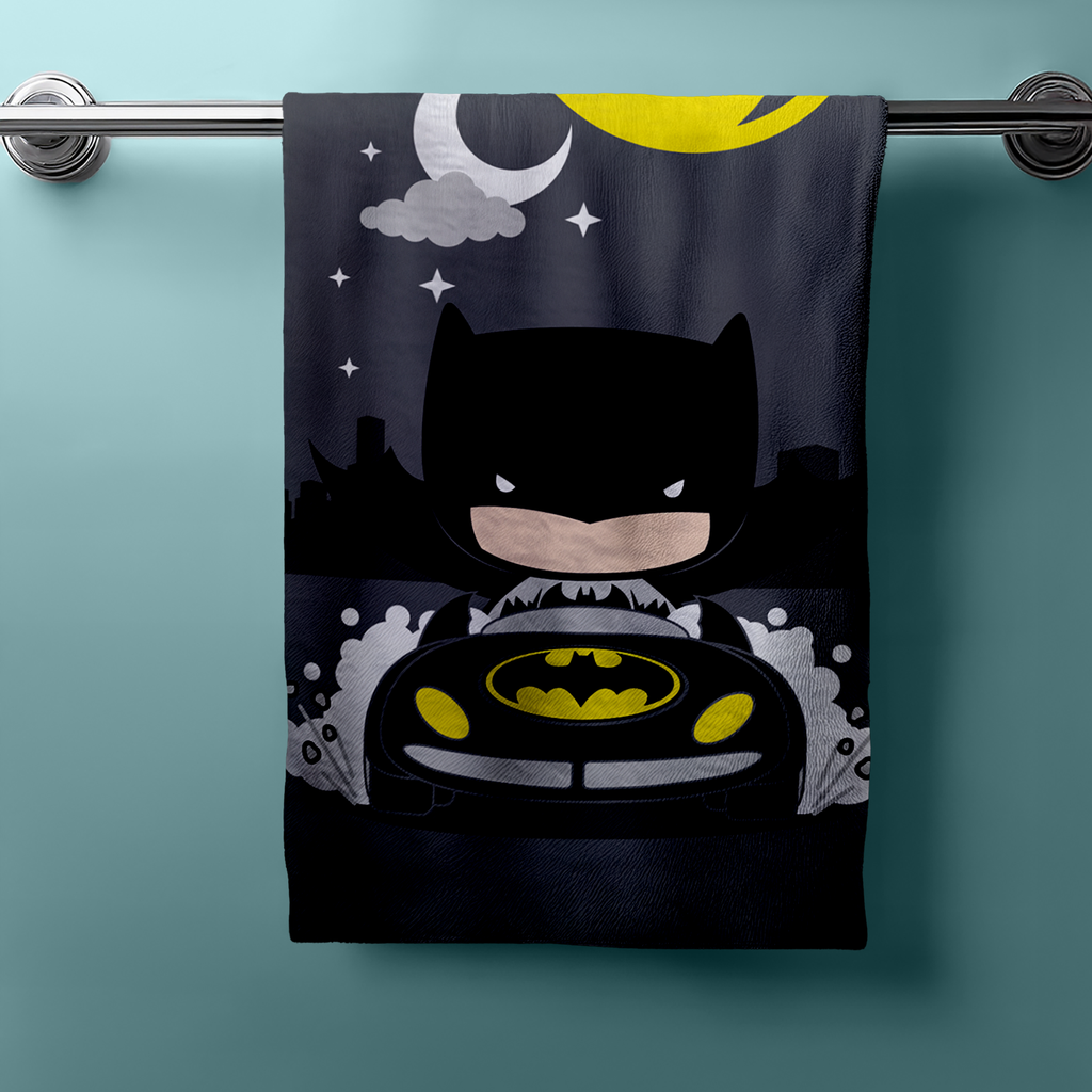 Batman Duschtuch Strandtuch Badetuch  70 x 140 cm