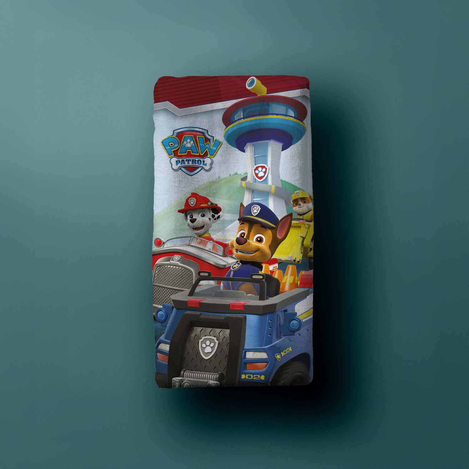 Paw Patrol Duschtuch Badetuch Strandtuch blau 70 x 140cm