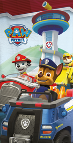 Paw Patrol Duschtuch Badetuch Strandtuch blau 70 x 140cm