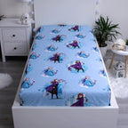 Drap-housse Drap de lit Drap avec élastique - Disney La Reine des Neiges - 90 X 200 cm