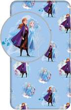 Drap-housse Drap de lit Drap avec élastique - Disney La Reine des Neiges - 90 X 200 cm