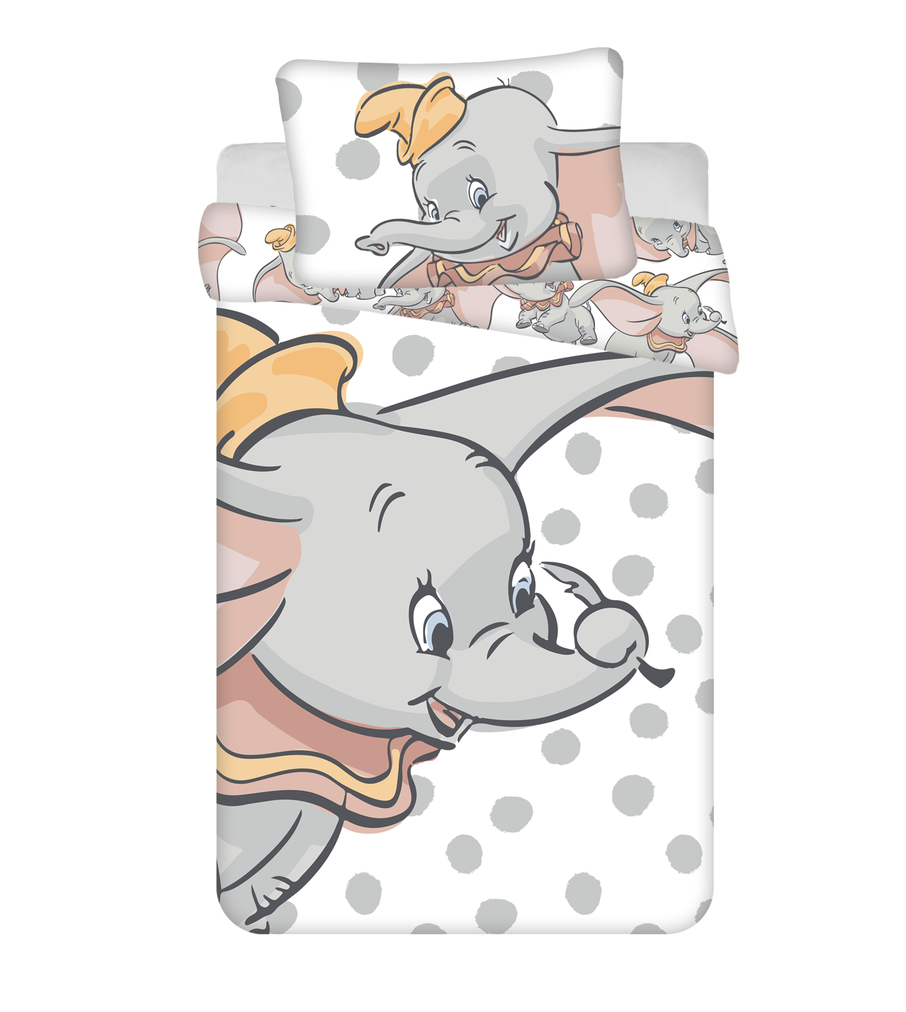 Disney Baby Bettwäsche Disney Dumbo 100 x 135 cm 100% Baumwolle