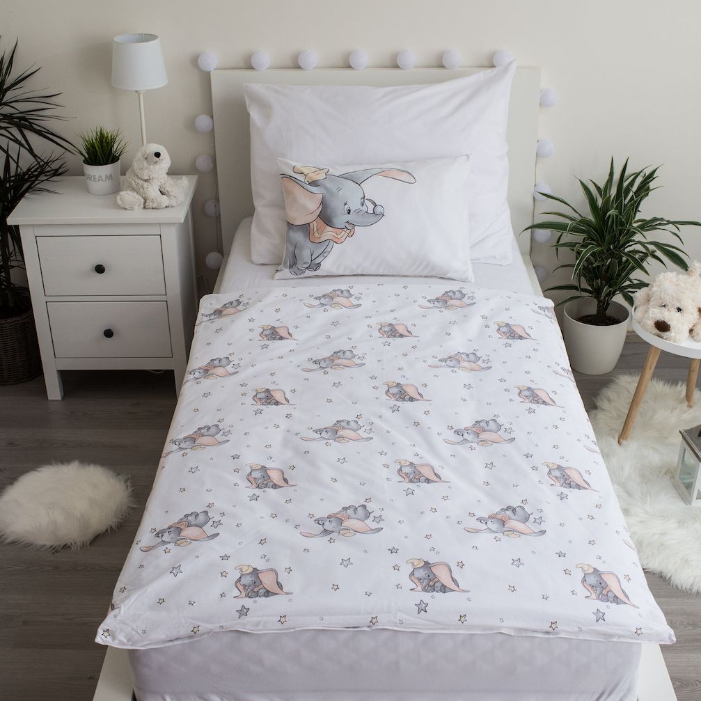Disney Baby Bettwäsche Disney Dumbo 100 x 135 cm 100% Baumwolle