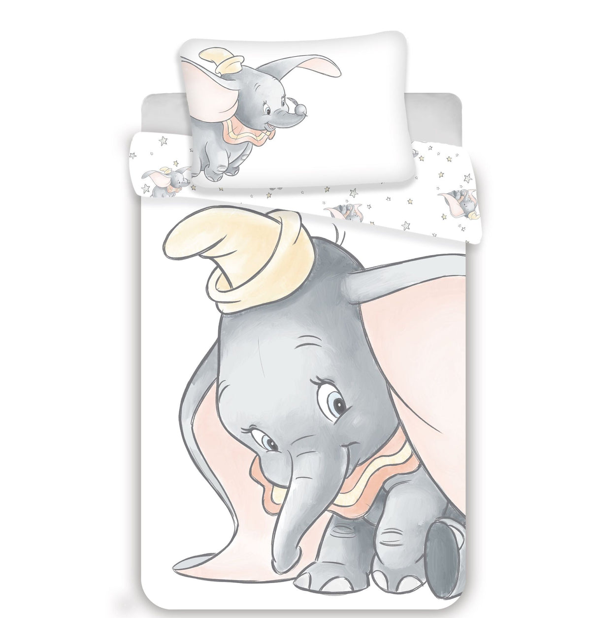 Disney Baby Bettwäsche Disney Dumbo 100 x 135 cm 100% Baumwolle