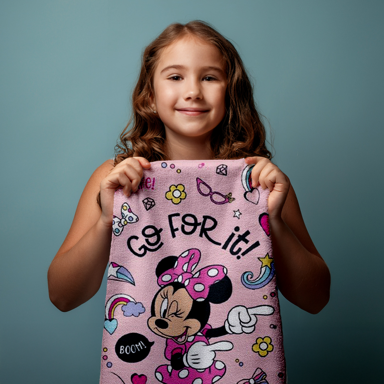 Disney Minnie Mouse Duschtuch Strandtuch Badetuch  70 x 140 cm