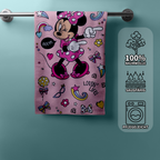 Disney Minnie Mouse Duschtuch Strandtuch Badetuch  70 x 140 cm