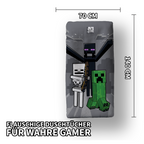 Minecraft Mob Attack Duschtuch Badetuch Strandtuch 70 x 140cm