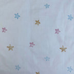 Baby Bettwäsche mit Teddy auf Wolke 100x135 cm 100% Baumwolle
