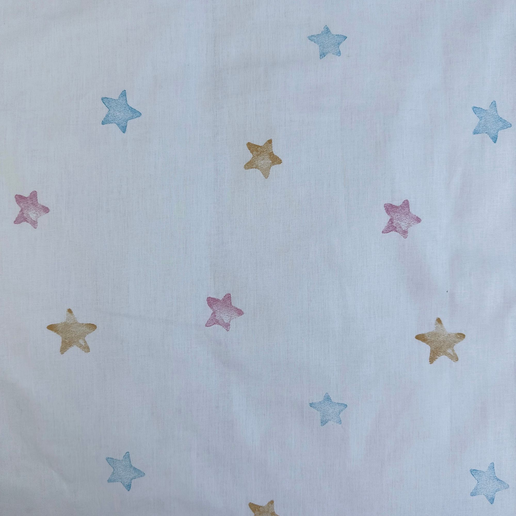 Baby Bettwäsche mit Teddy auf Wolke 100x135 cm 100% Baumwolle