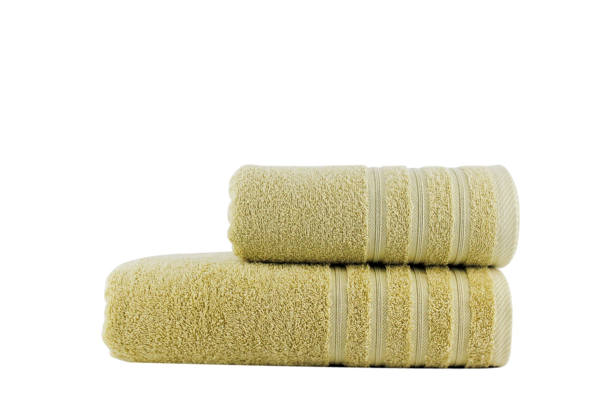 Frottier Handtuch Set Viva 2 tlg. 50x100 und 70x140cm sand
