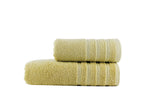 Frottier Handtuch Set Viva 2 tlg. 50x100 und 70x140cm sand