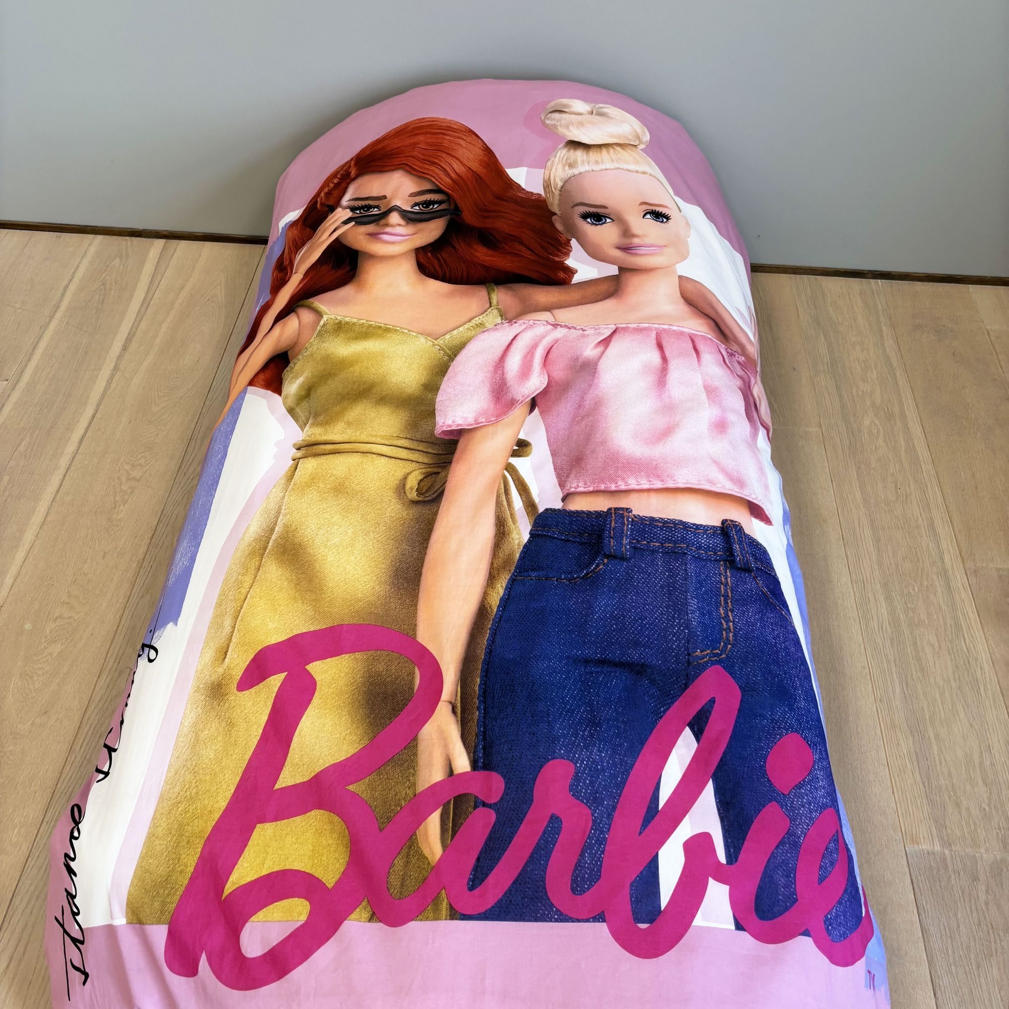 Barbie Mädchen Wende Bettwäsche 135 x 200 cm 100% Baumwolle