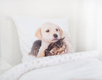 Bettwäsche Set Hund und Katze Bettwäsche 2 tlg.135 x 200cm