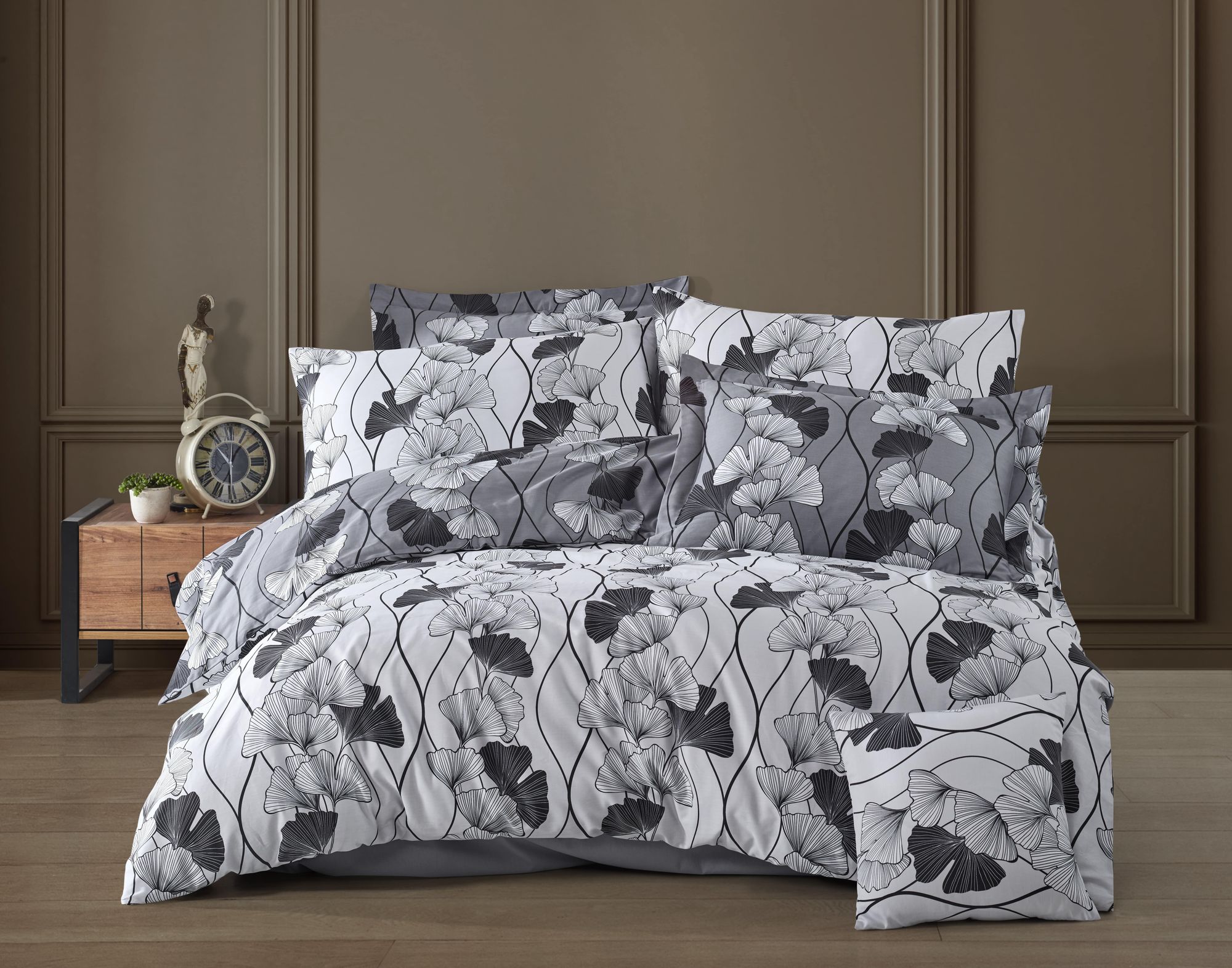 Renforce Wende Bettwäsche Cornella 135 x 200 cm  80 x 80 cm