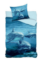 Delphin Bettwäsche Set Delfin 2tlg. 135x200 cm 100% Baumwolle