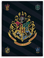 Harry Potter Hogwarts Wappen Fleecedecke 100 x 140 cm