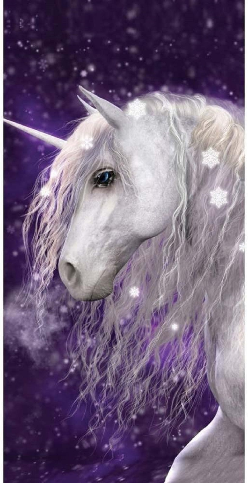 Duschtuch Badetuch Handtuch Strandtuch Einhorn Unicorn 70 x 140cm