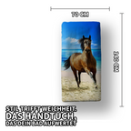 Pferde Duschtuch Badetuch Handtuch Strandtuch 70 x 140cm