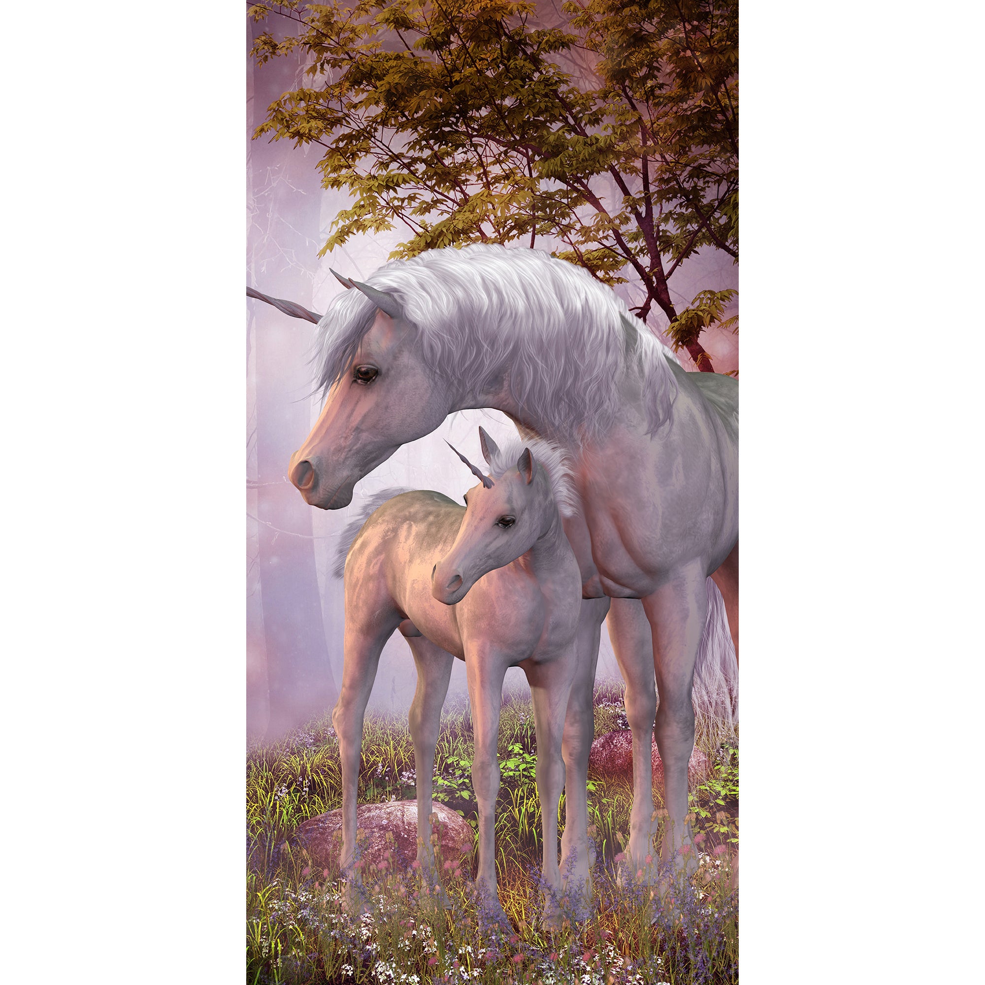 Duschtuch Badetuch Handtuch Strandtuch Einhorn Unicorn 70 x 140cm