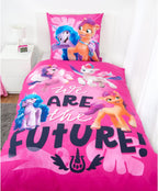 My Little Pony Einhorn Bettwäsche 135/200 + 80/80 cm 100% Baumwolle